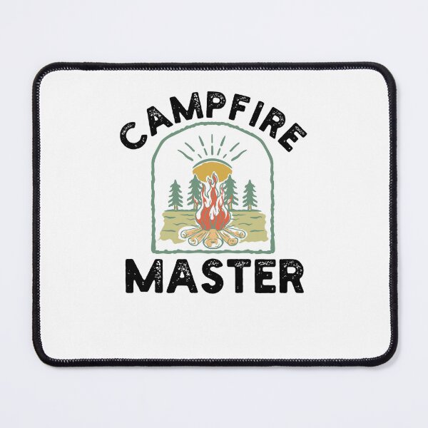 Item preview, Campfire Master Bonfire humor Funny Camping vintage designed and sold by snowry.