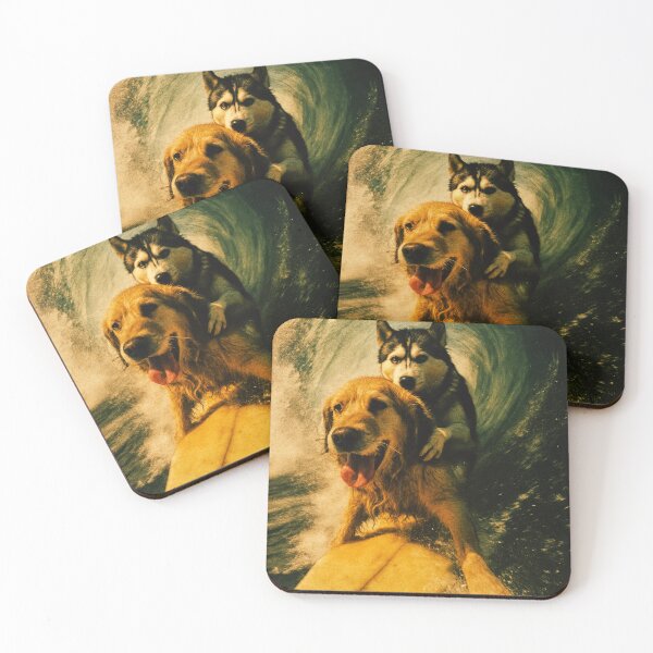 Item preview, Dogs surfing designed and sold by eldar.
