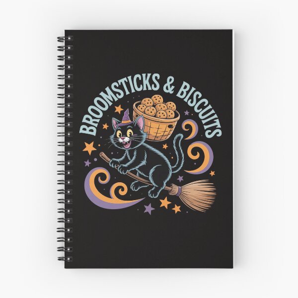 Item preview, Broomsticks and Biscuits – Kitty Biscuits Bakery designed and sold by Slavicsoul.