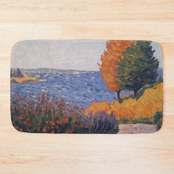 Item preview, New Jersey state | Post-impressionist painting style designed and sold by ComicsFactory.