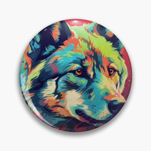 Artikelvorschau, Wolf Popart 2 entworfen und verkauft von RedHandedOD.