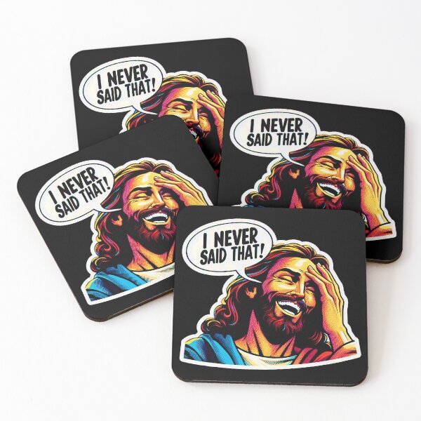 Item preview, Jesus Never Said That designed and sold by plushism.
