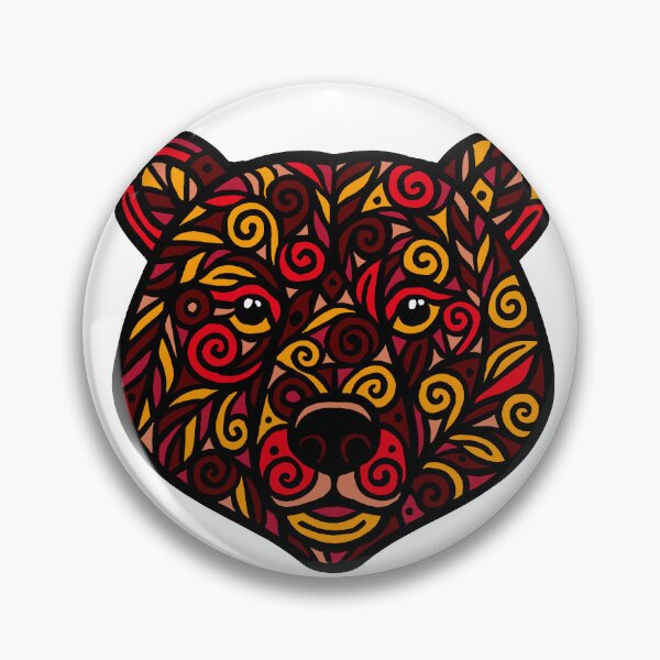 Item preview, Intricate bear designed and sold by SpectrumShine.