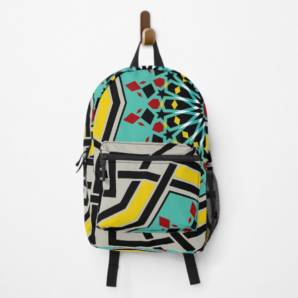 Item preview, Colorful Eight-Pointed Star with Crossed Lines designed and sold by Tarjiart.