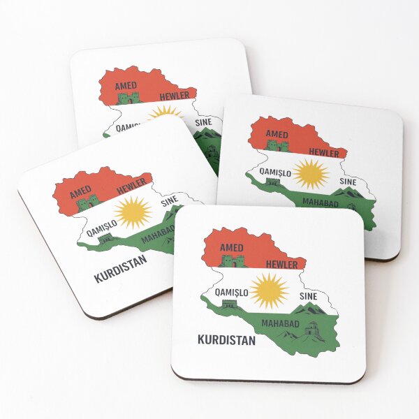 Item preview, Kurdistan Map – United Cities of a Nation designed and sold by Avakurd.