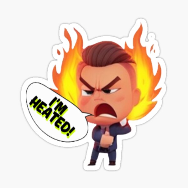 Item preview, Angry Businessman with Fiery Rage designed and sold by Yongyoot.