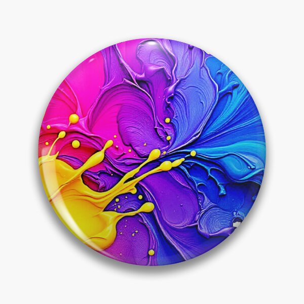 Item preview, Thick Paint Emotion Art designed and sold by Health And Fitness Posts e-Store.