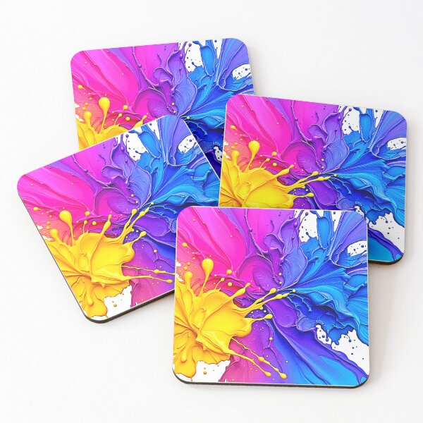 Item preview, Thick Paint Emotion Art designed and sold by Health And Fitness Posts e-Store.