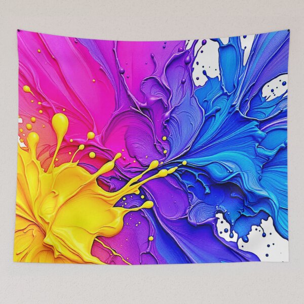 Item preview, Thick Paint Emotion Art designed and sold by Health And Fitness Posts e-Store.