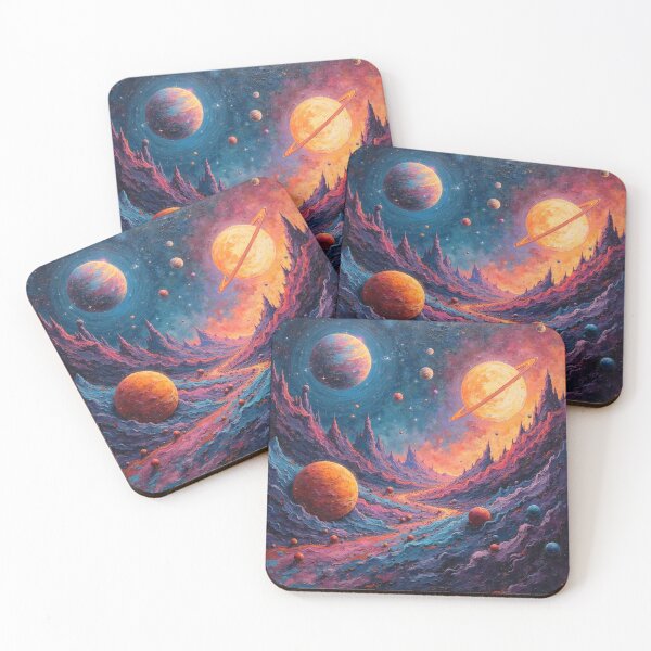 Item preview, Cosmic Vision of Alien Lands designed and sold by JonelleTshirts.