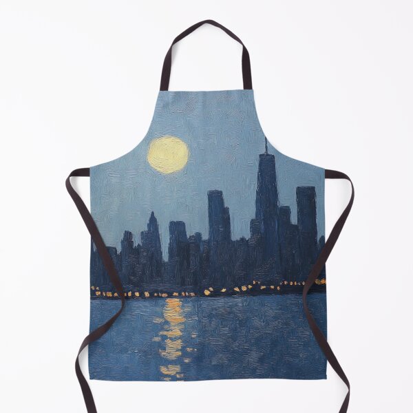 Item preview, New York state | Post-impressionist painting style designed and sold by ComicsFactory.