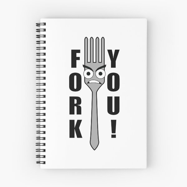 Item preview, Fork You! designed and sold by wickedcartoons.
