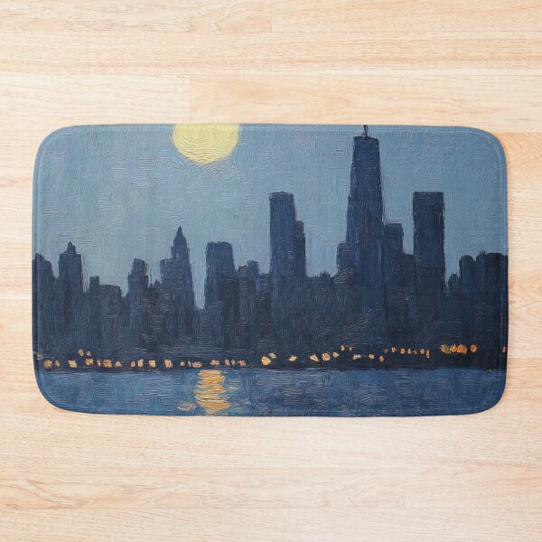 Item preview, New York state | Post-impressionist painting style designed and sold by ComicsFactory.