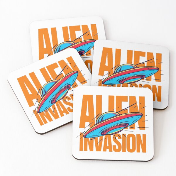 Item preview, Alien invasion designed and sold by JonysCreativeDesigns.