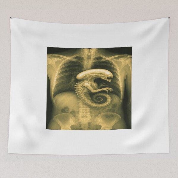 Item preview, Alien in the chest? designed and sold by quantum X.