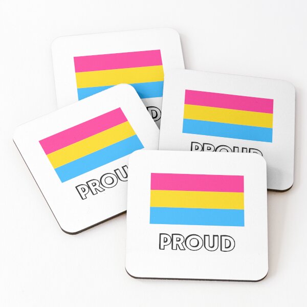 Item preview, PROUD PAN FLAG Flag - Proud - Pride Month designed and sold by Inspirationmotivation.