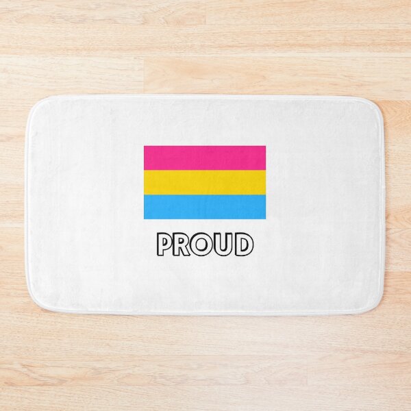 Item preview, PROUD PAN FLAG Flag - Proud - Pride Month designed and sold by Inspirationmotivation.