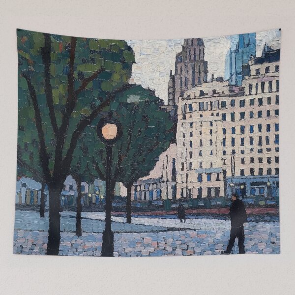 Item preview, Newark | Post-impressionist painting style designed and sold by ComicsFactory.