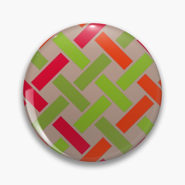 Item preview, Diagonal Knot Design with Red and Green Lines designed and sold by Tarjiart.