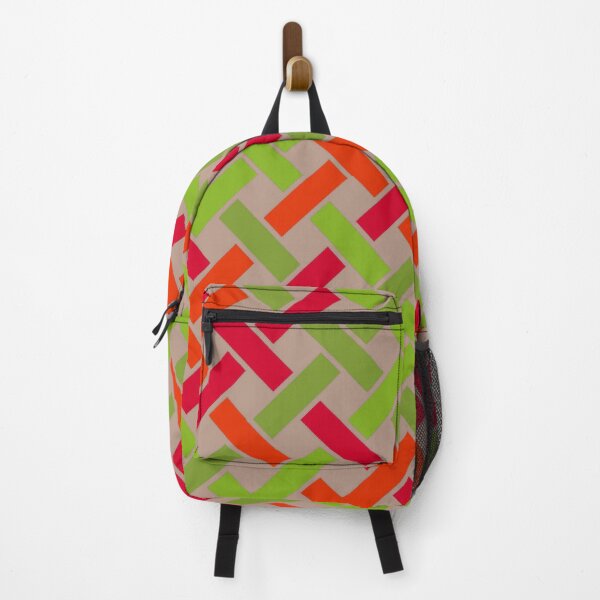 Item preview, Diagonal Knot Design with Red and Green Lines designed and sold by Tarjiart.