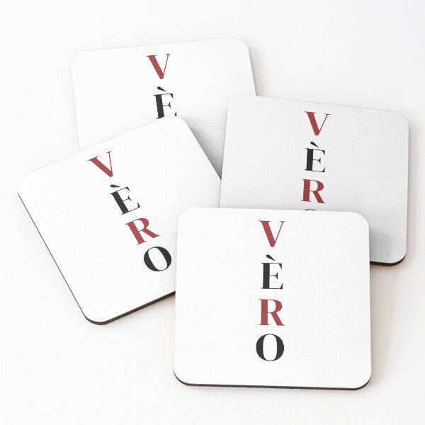 Item preview, VÈRO Vertical Logo Design – Modern Black & Red Branding designed and sold by VEROofficial.
