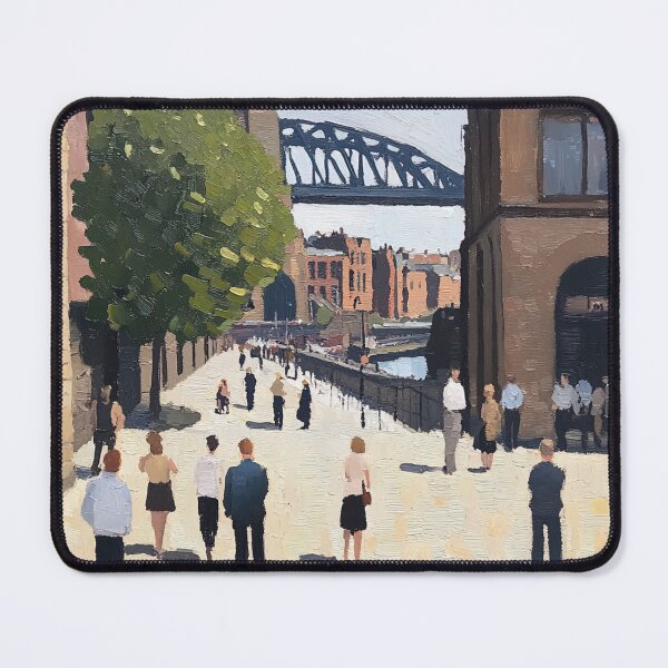 Item preview, Newcastle | Post-impressionist painting style designed and sold by ComicsFactory.