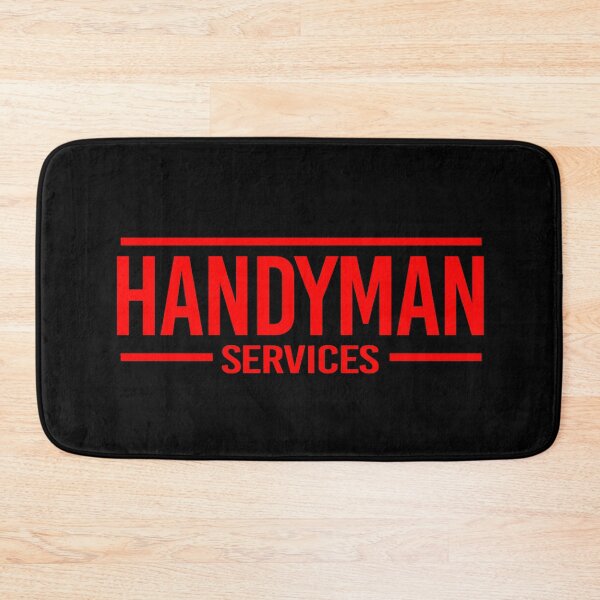 Item preview, Copy of HandyMan Service - Red letters and black background designed and sold by rubenarocho.