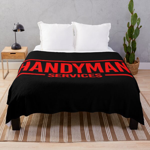 Item preview, Copy of HandyMan Service - Red letters and black background designed and sold by rubenarocho.