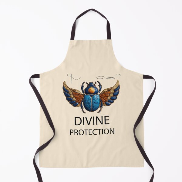 Item preview, Divine Protection Scarab Amulet – Ancient Egyptian Hieroglyphic Symbol of Power  designed and sold by Rocky Mountain Artistry.