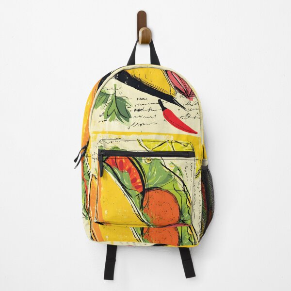 Item preview, Vibrant Taco with Fresh Ingredients, Lime, Scribbled Text, a Yellow Background and Artistic Flair  designed and sold by OlfactoART Studio.