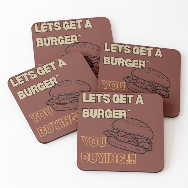 Item preview, Lets Get A Burger designed and sold by TTFA-Designs.
