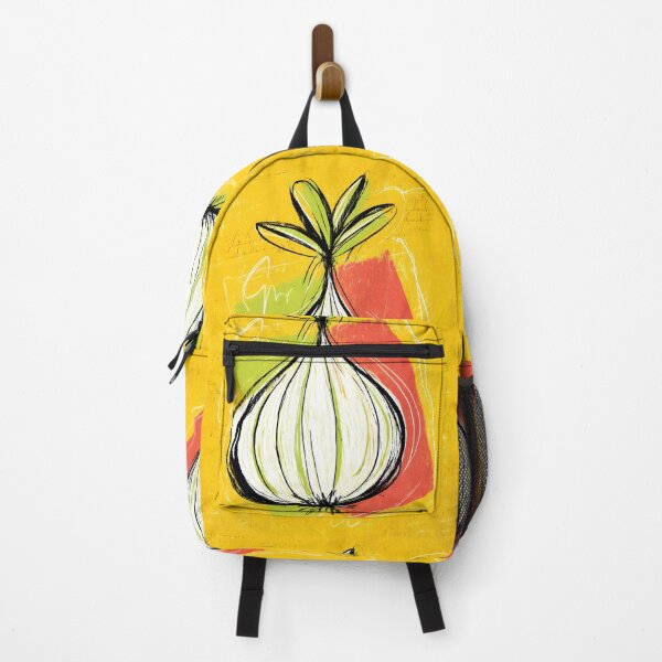 Item preview, Add Zest to Your Space - Bold Onion Art with Vibrant Yellow and Abstract Flair designed and sold by OlfactoART Studio.