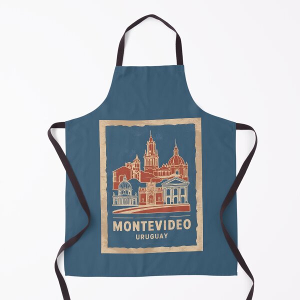 Item preview, A Vintage Travel Illustration of Montevideo - Uruguay designed and sold by GoodOldVintage.