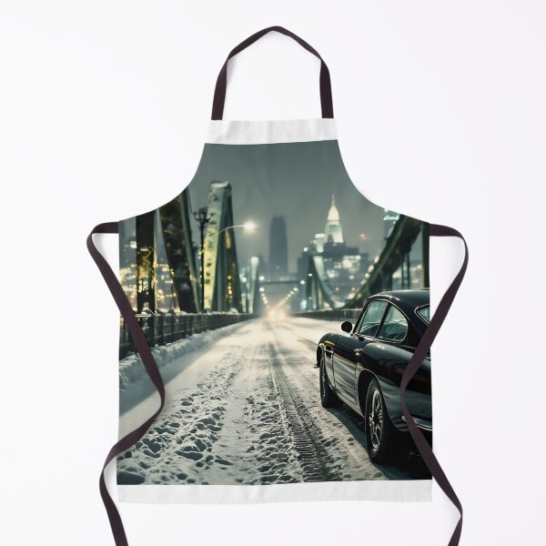 Item preview, At night, Black old car on street designed and sold by André Toni Coelho Radtke.