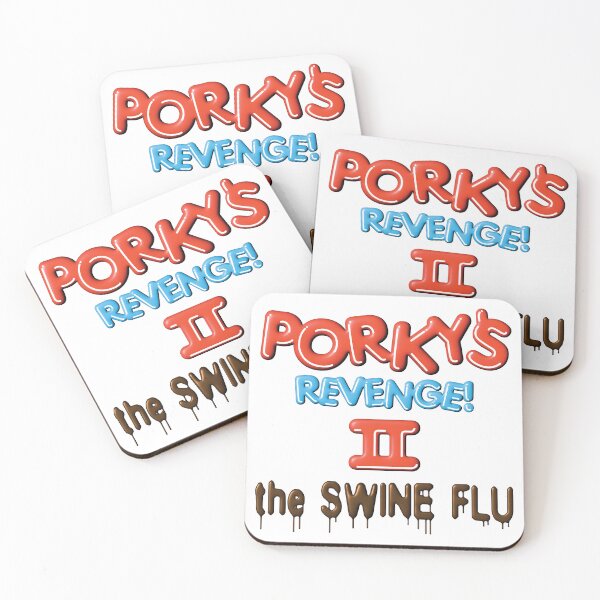 Item preview, Porky’s Revenge II the Swine Flu designed and sold by Winner Chicken Dinner Designs.