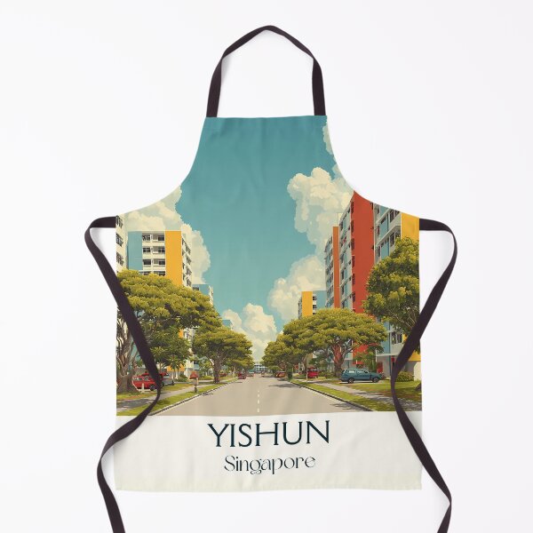 Item preview, Yishun Poster – HDB Towers & Open Sky Moments designed and sold by TuncGK.