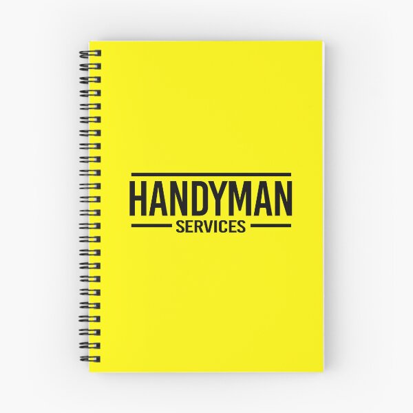 Item preview, HandyMan Services - Black and Yellow Letters designed and sold by rubenarocho.