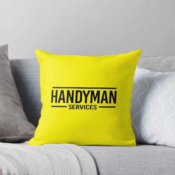 Item preview, HandyMan Services - Black and Yellow Letters designed and sold by rubenarocho.