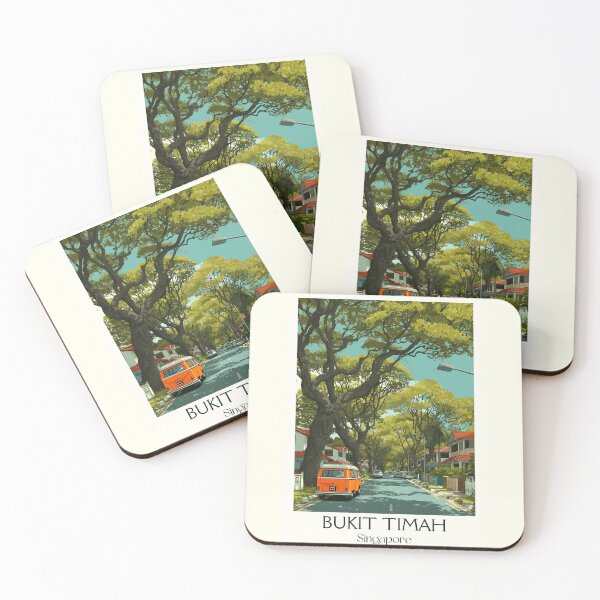 Item preview, Bukit Timah Poster – Towering Trees & Colonial Echoes designed and sold by TuncGK.