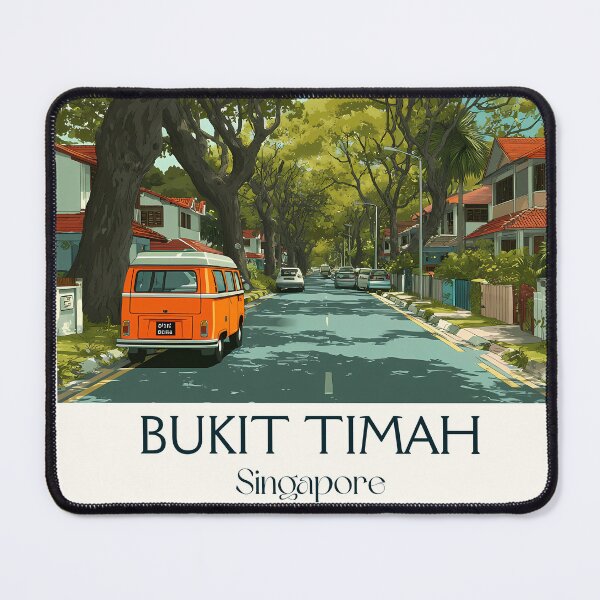 Item preview, Bukit Timah Poster – Towering Trees & Colonial Echoes designed and sold by TuncGK.