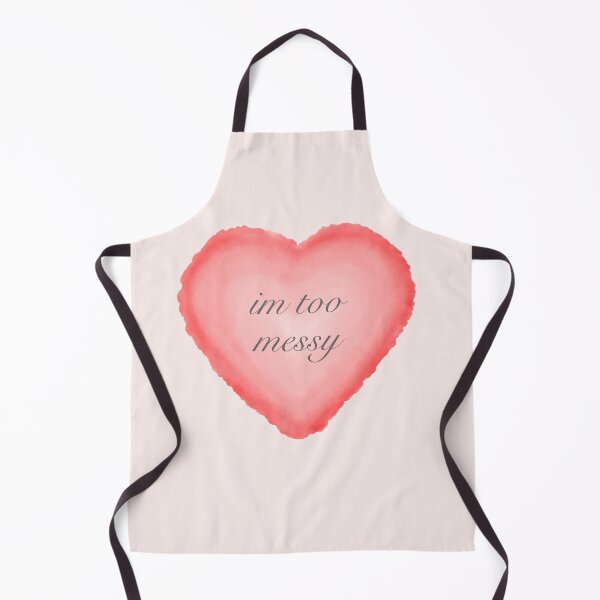 Item preview, messy watercolor heart designed and sold by Zeena Brown Art.