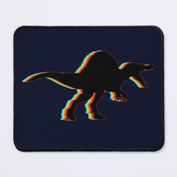 Item preview, spinosaurus retro colors jurassic dinos designed and sold by Blck-Acid-Devil.