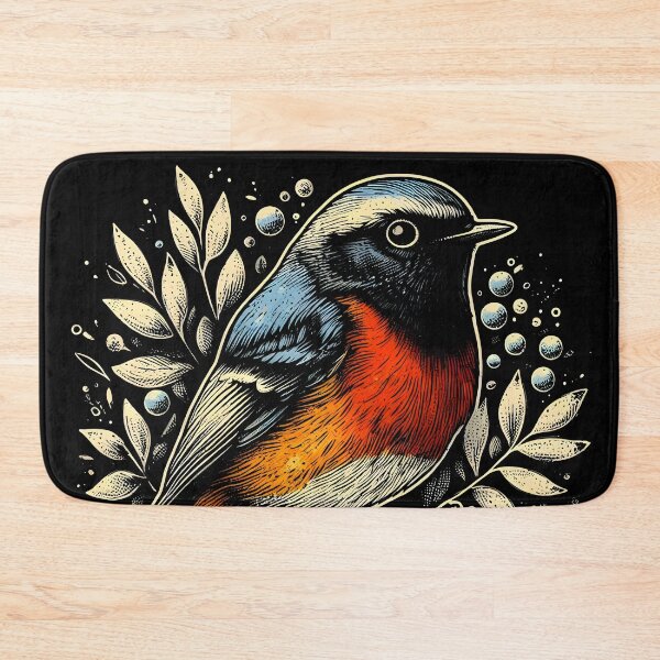Item preview, Painted Redstart designed and sold by theAVIARY7.