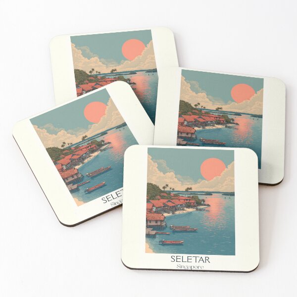 Item preview, Seletar Poster – Waterfront Houses & Open Skies designed and sold by TuncGK.