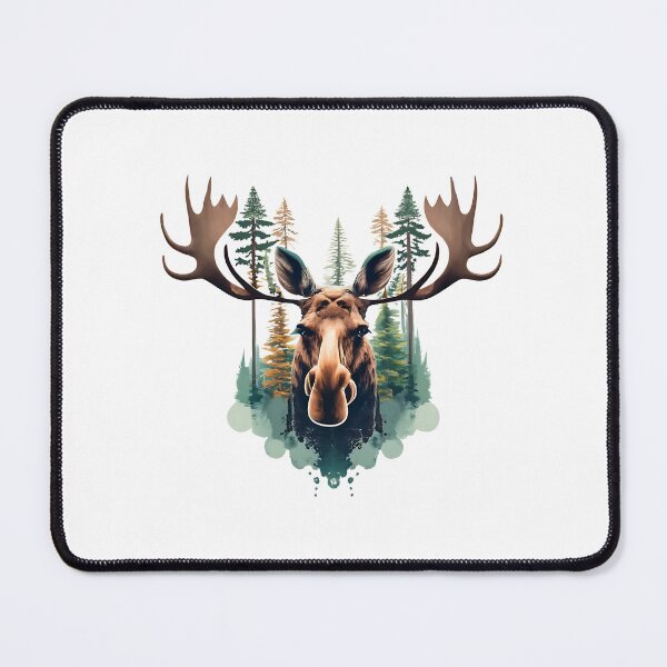 Item preview, Moose watches over the land designed and sold by Ann Miu Deluxe.