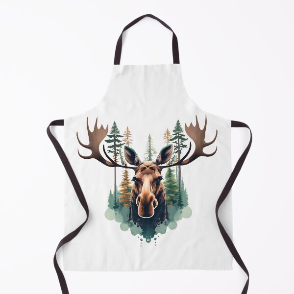 Item preview, Moose watches over the land designed and sold by Ann Miu Deluxe.