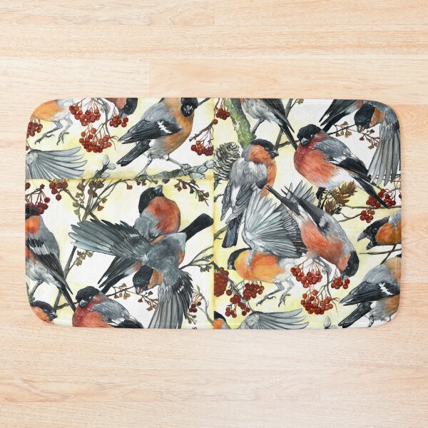 Item preview, Bullfinch designed and sold by Carolwellart.