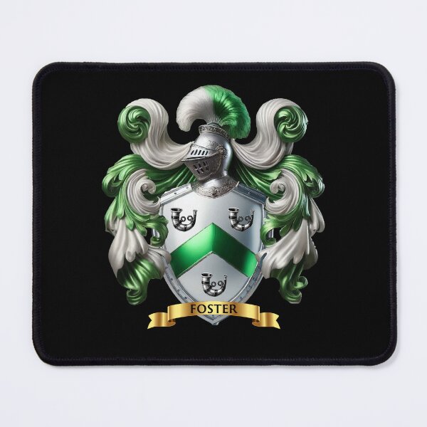 Item preview, Foster Family Crest   Noble English Shield of Strength and Tradition designed and sold by Highlandkings.