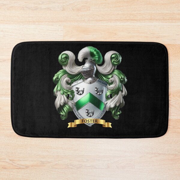 Item preview, Foster Family Crest   Noble English Shield of Strength and Tradition designed and sold by Highlandkings.