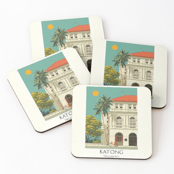 Item preview, Katong Poster – Peranakan House & Sunlit Simplicity designed and sold by TuncGK.